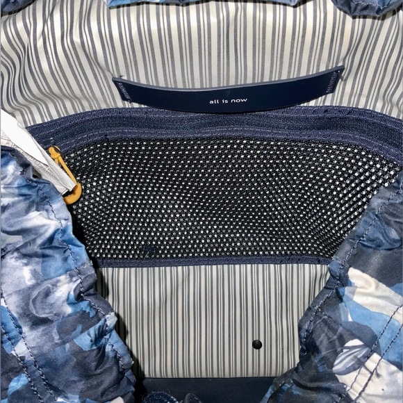 Lululemon Traveling Yogini Rucksack Backpack Gym Yoga Weekend Overnight Bag Blue - Picture 10 of 16